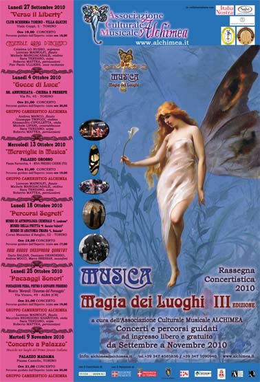 Locandina III Musica - Magia dei Luoghi